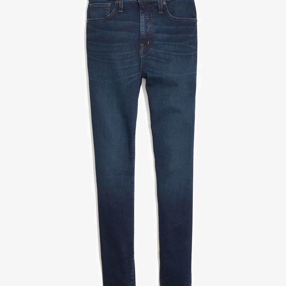 Madewell Curvy High Rise Skinny Jeans in Hayes wash